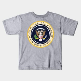 John F Kennedy Presidential Seal (non-official) E PLURIBUS UNUM Kids T-Shirt